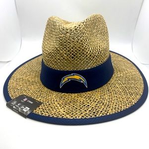New Era Los Angeles Chargers Straw Hat